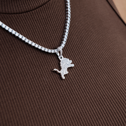 Detroit Lions Micro Logo Pendant