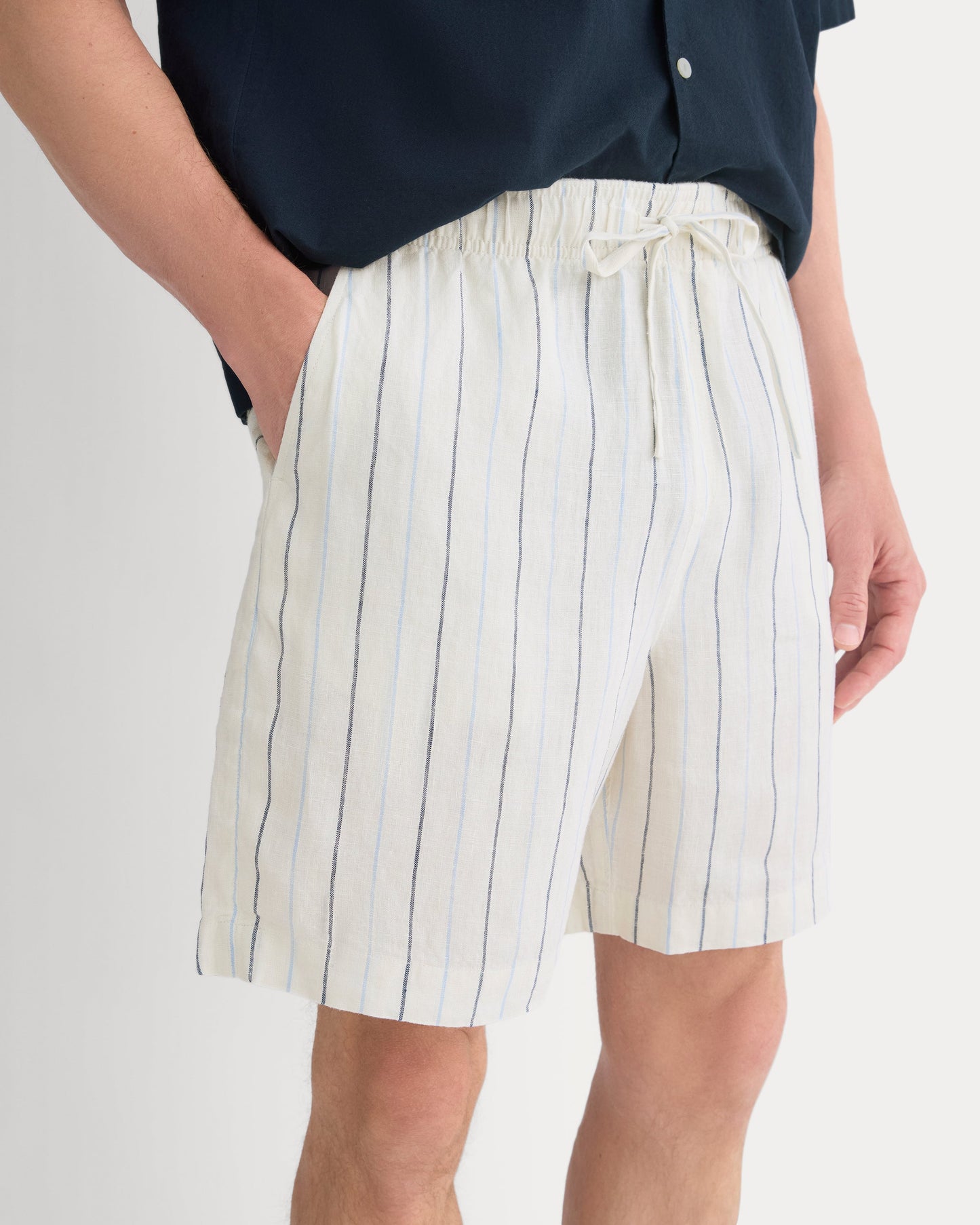 Linen Easy Short | Birch/Gardenia/Estate Blue/Open Air