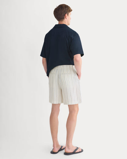 Linen Easy Short | Birch/Gardenia/Estate Blue/Open Air
