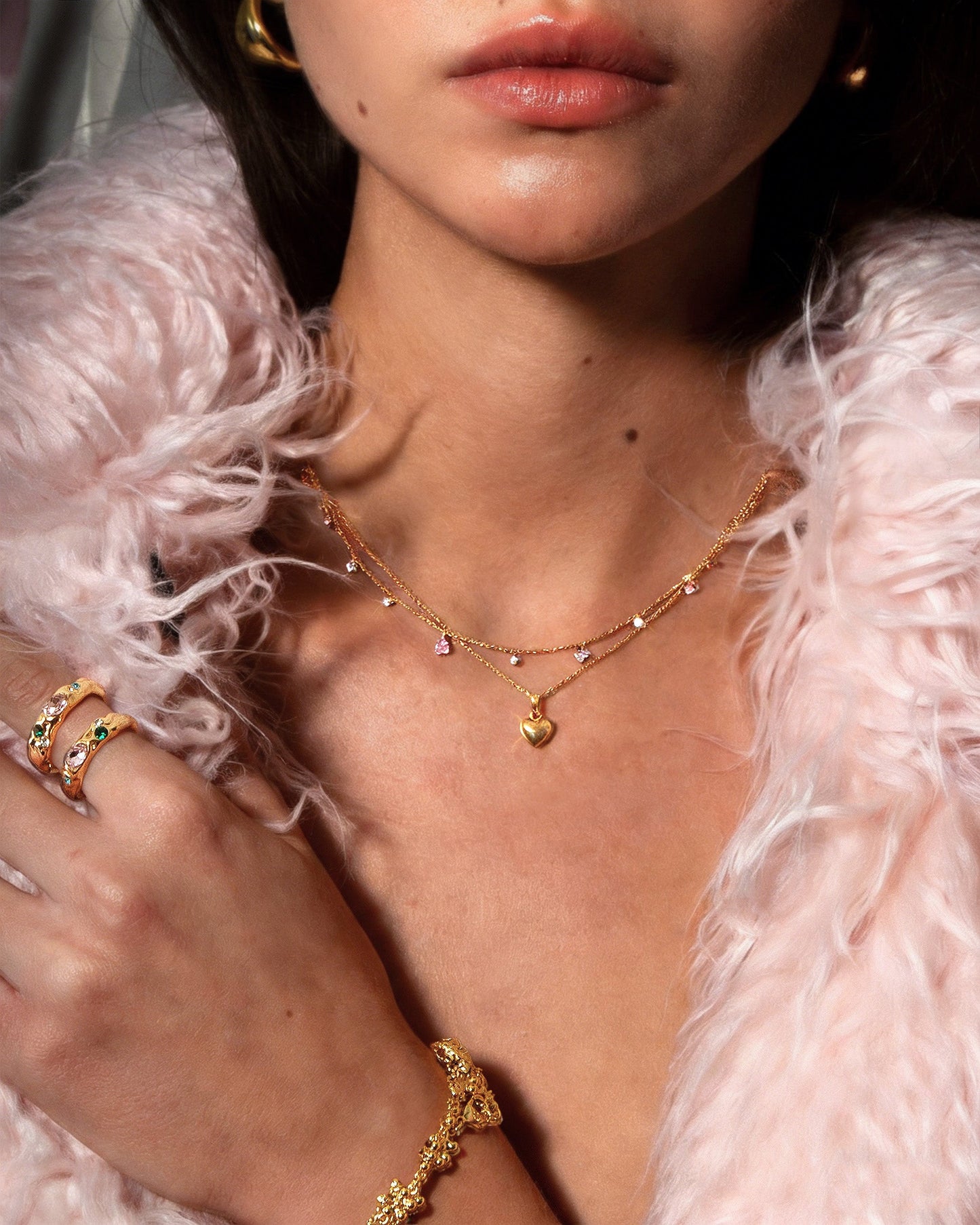 Audrey Heart Necklace