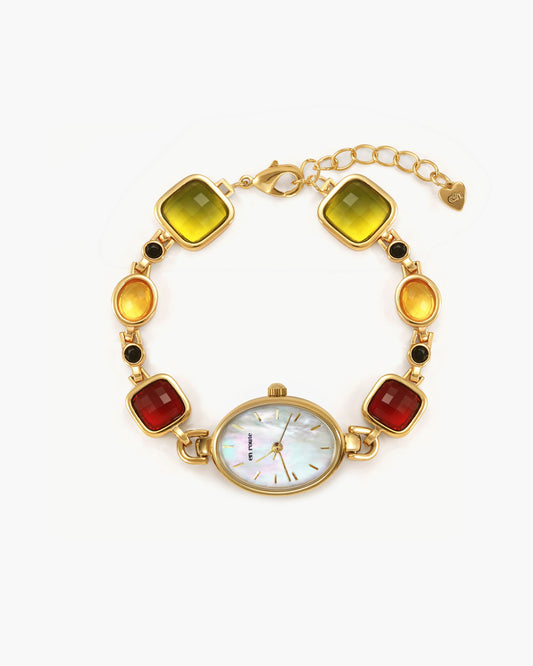 Harmonic Hour Multicolored Watch Bracelet