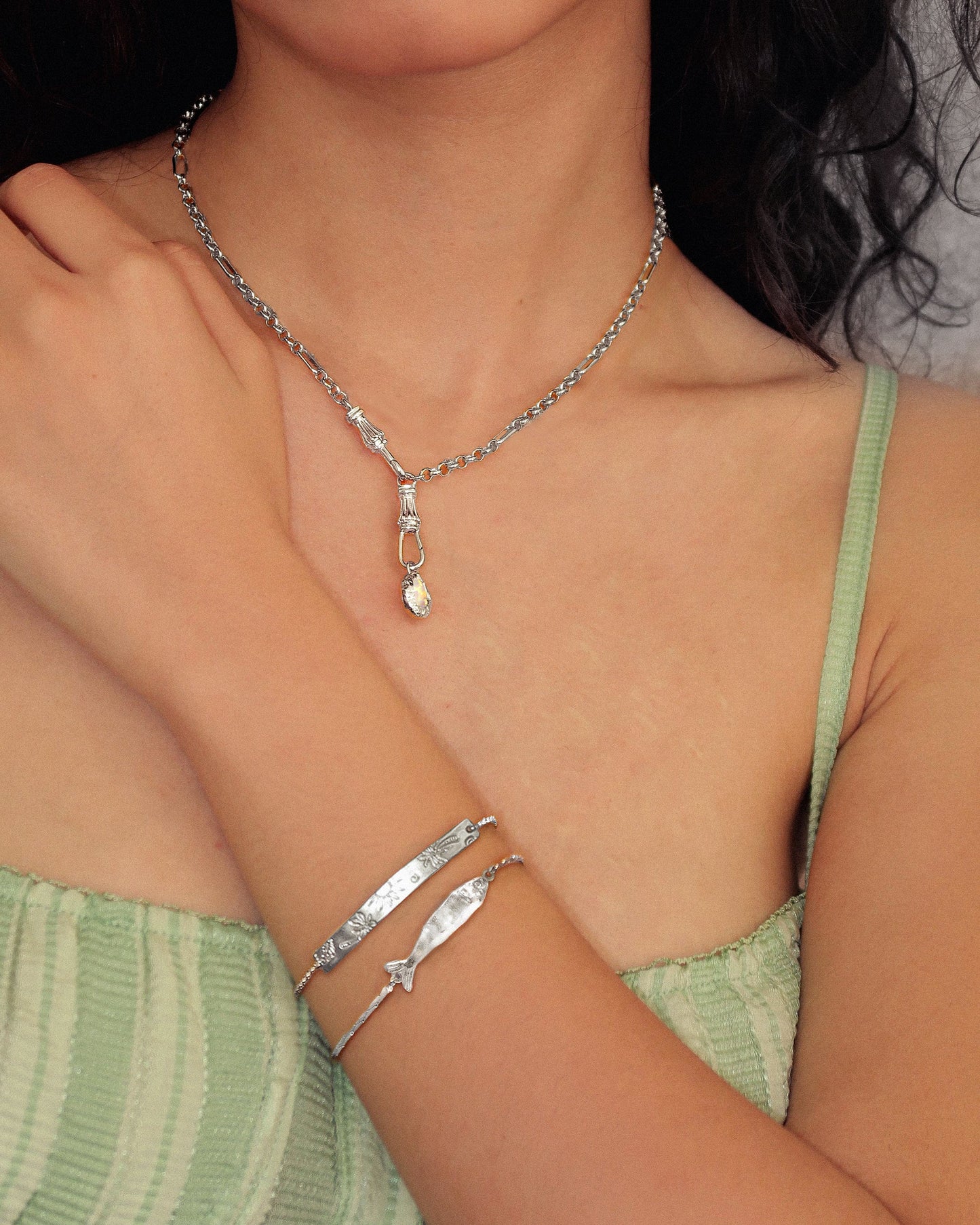 Anchovy Bracelet in Silver