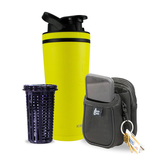 Yellow 26oz Ice Shaker Bundle