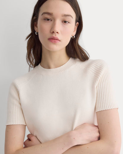 Short-Sleeve Crew in Everyday Cotton | Canvas