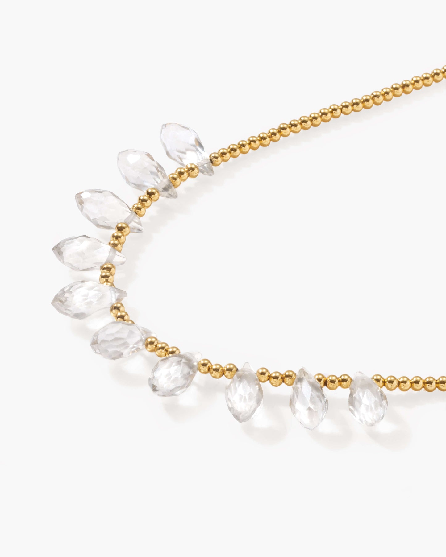 Crystal Raindrop Necklace