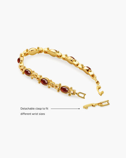 Tess's Treasure Carnelian Bracelet