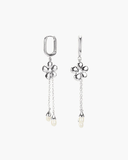 Camille Flower Drop Earrings