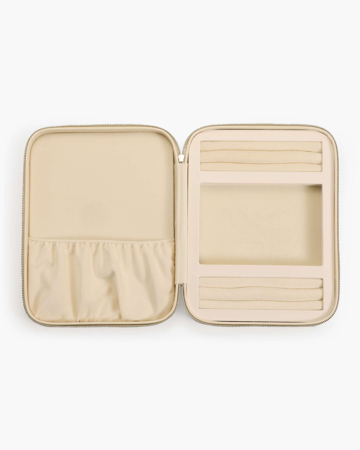 Isola Heart Jewelry Box in Beige
