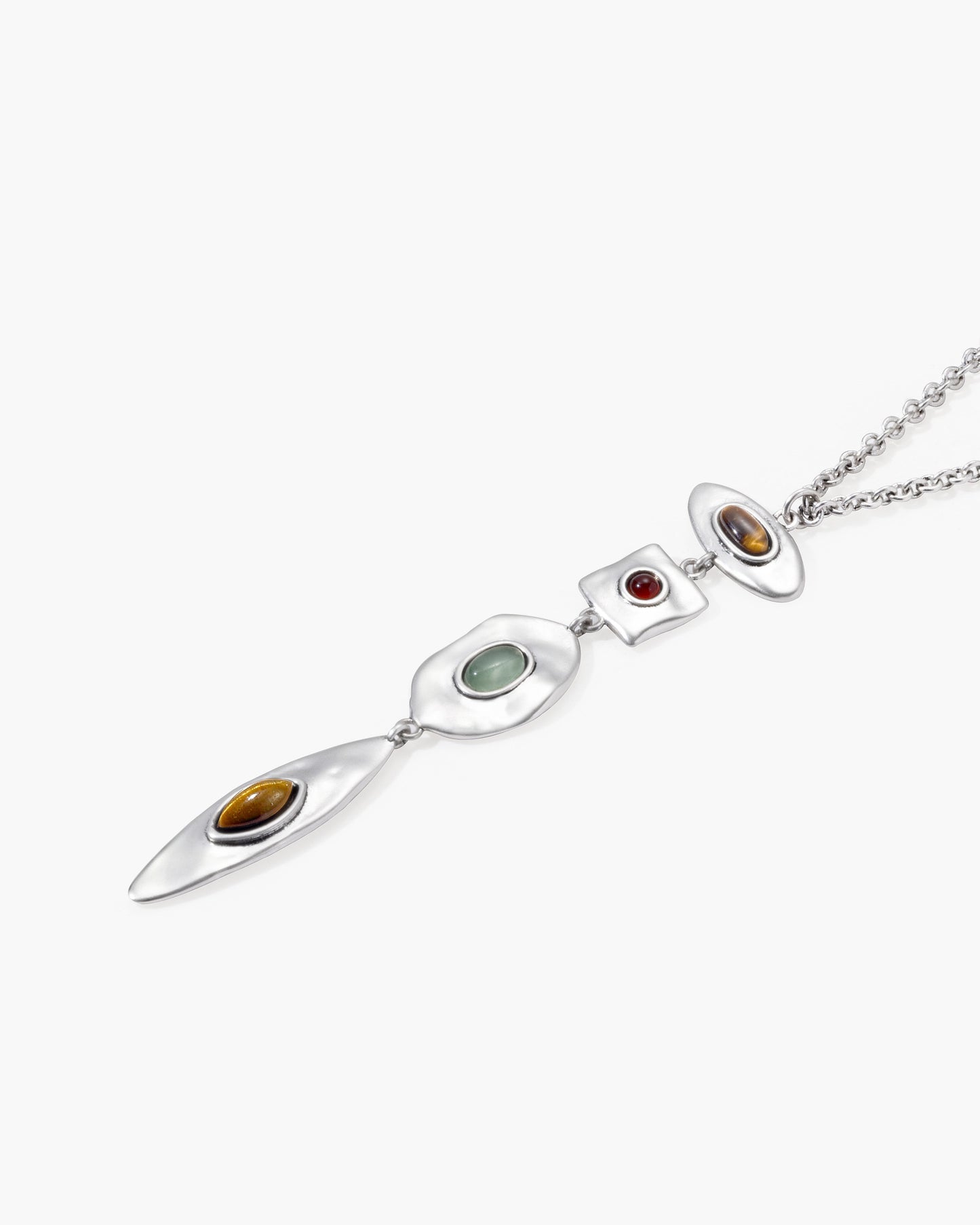Petra Multi-Stone Drop Necklace