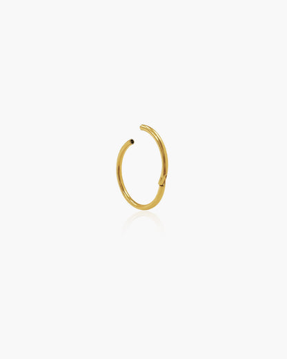 3 Pcs Hoop Helix Earring Set in Gold