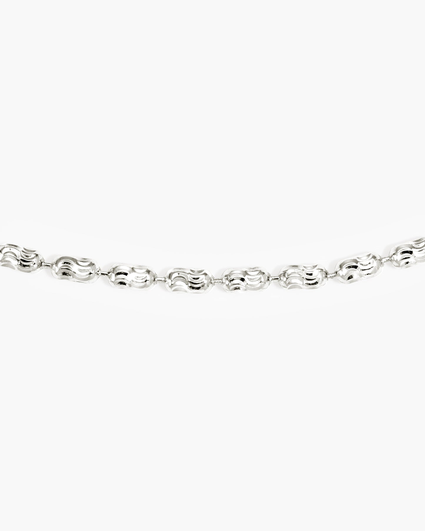 Daze Chain Necklace in Silver
