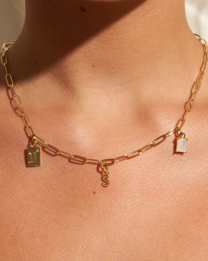 Zodiac Tag Charm