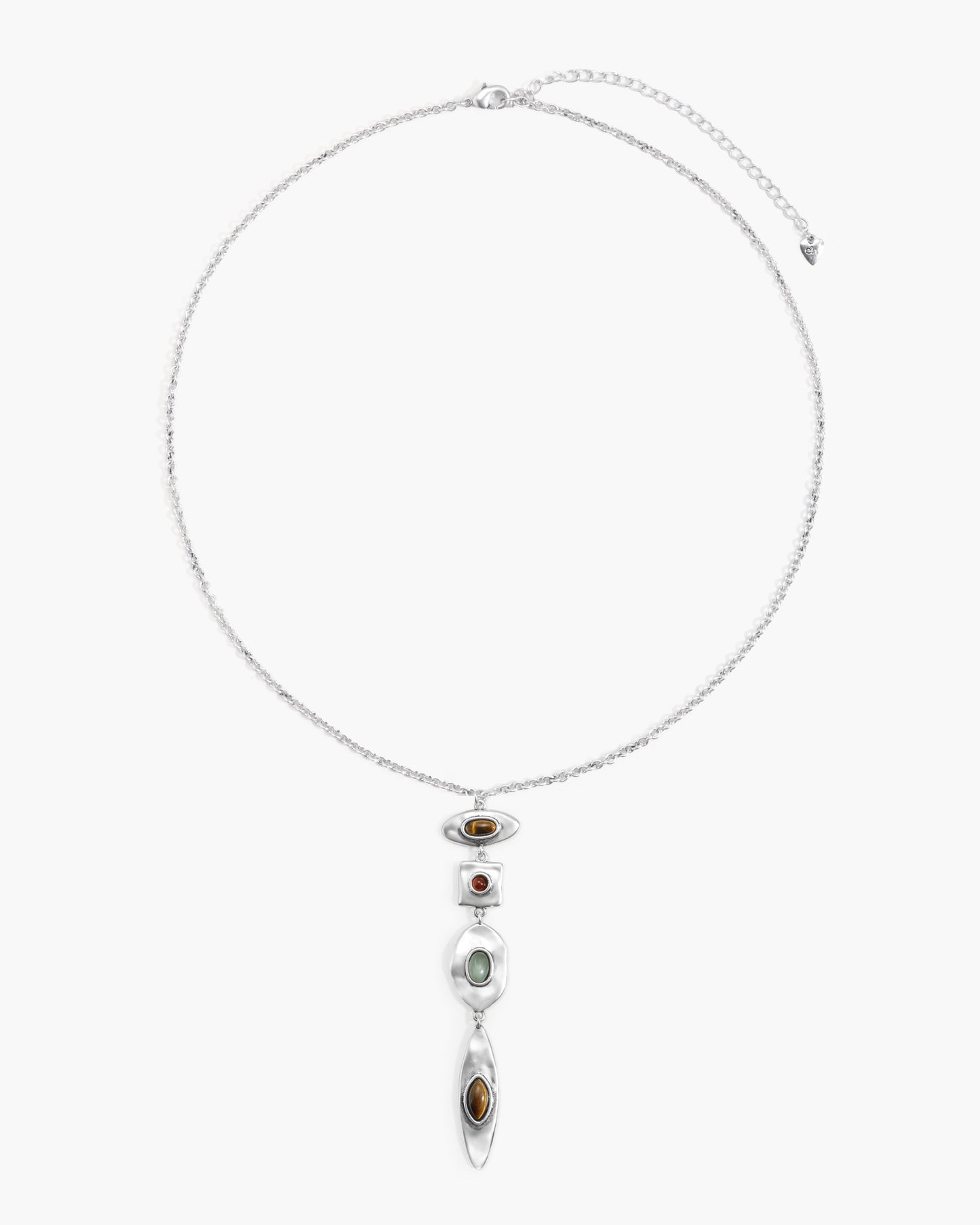Petra Multi-Stone Drop Necklace