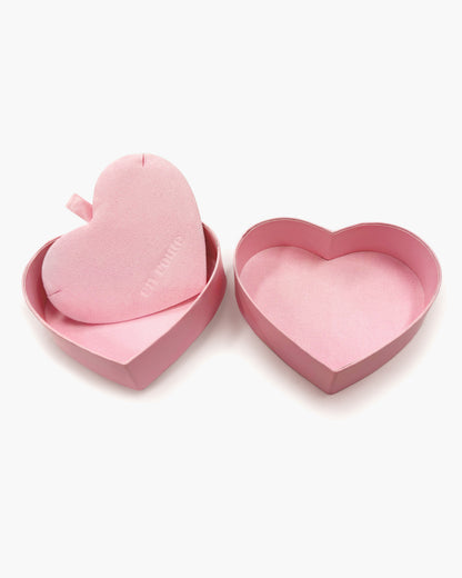 Heart Shaped Jewelry Box in Pink