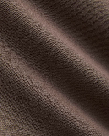 RetroSoft Cotton Crew | Deep Taupe