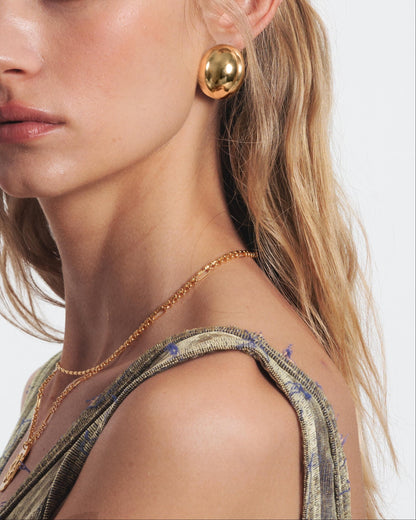 Pebble Dome Earrings