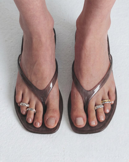 Amelie Toe Ring in Silver