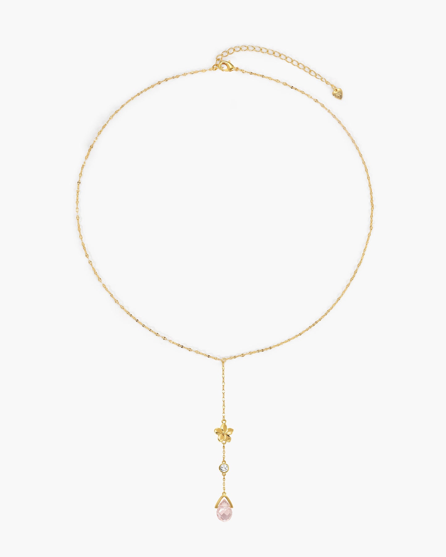 Petal Lariat Necklace