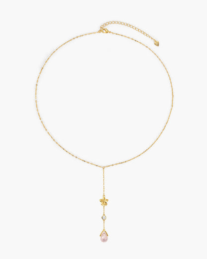 Petal Lariat Necklace