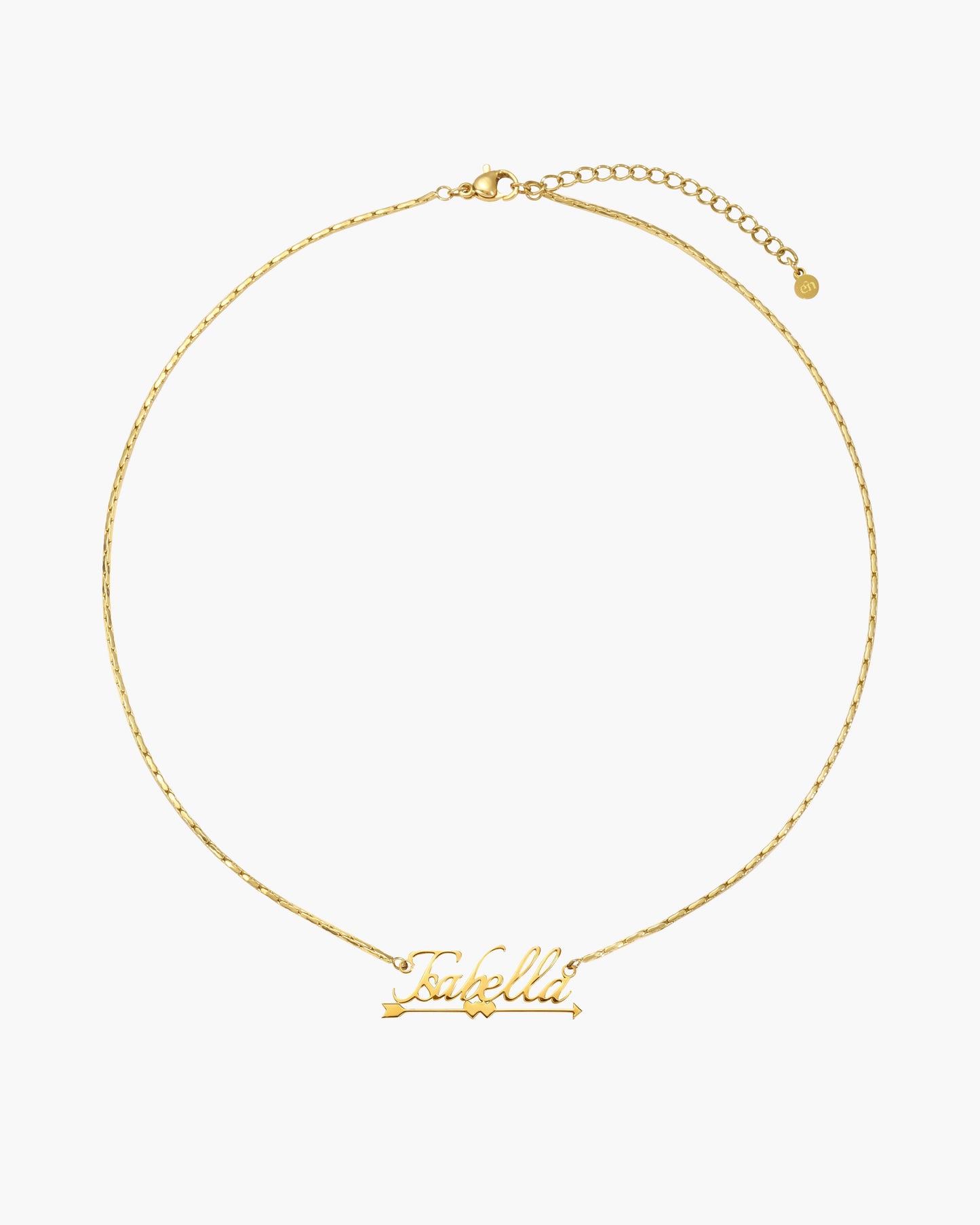 Personalized Name Necklace, Cupid's Arrow