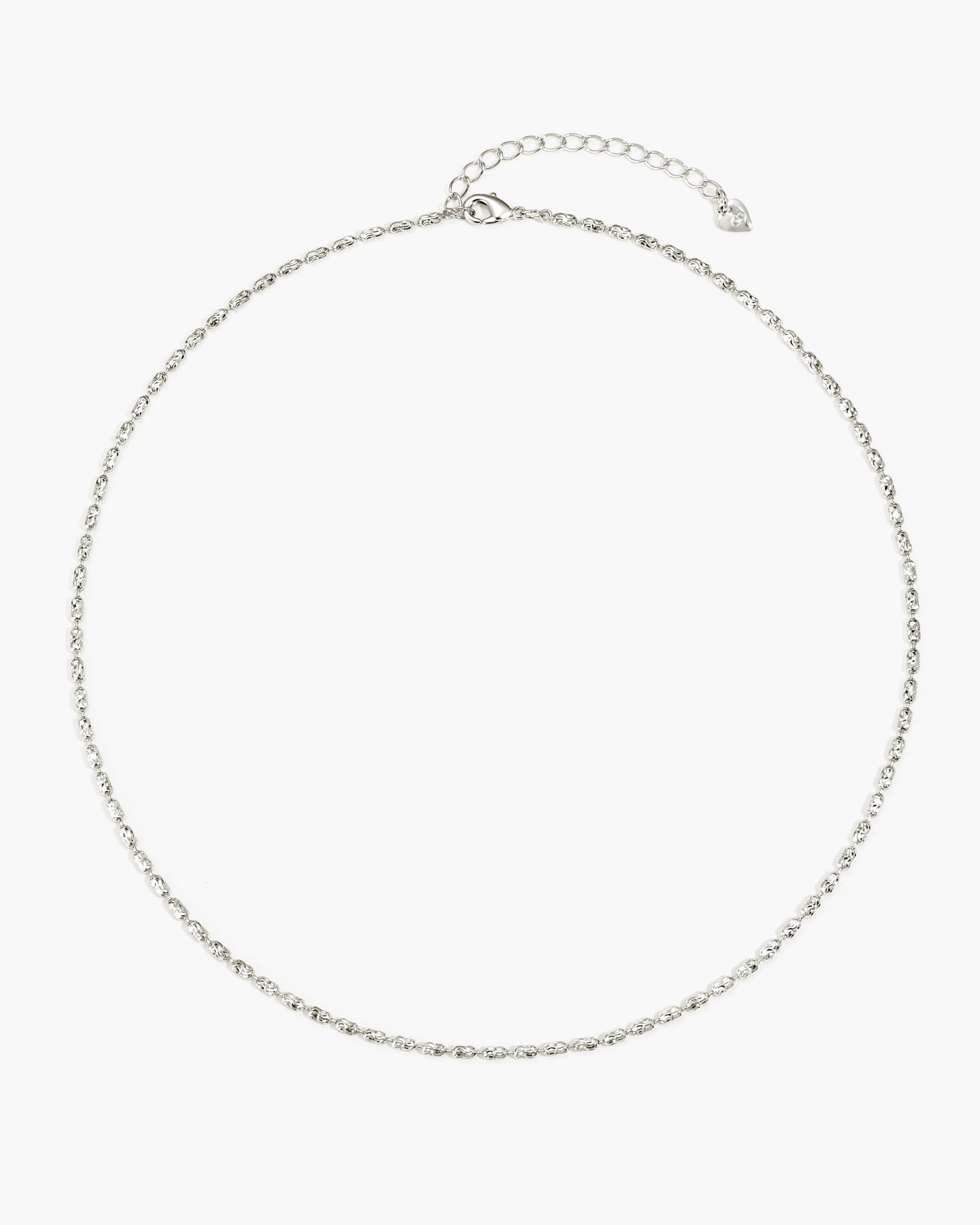 Daze Chain Necklace in Silver