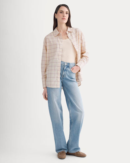 Everyday Shirt in Silky Cotton | Plaid