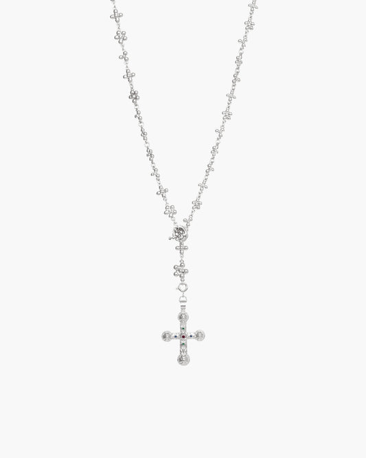 Daisy Molecule Chain in Silver
