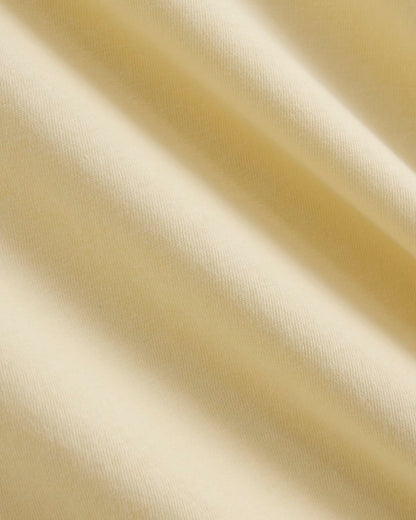 The Box-Cut Tee in Essential Cotton | Double Cream | No Pocket