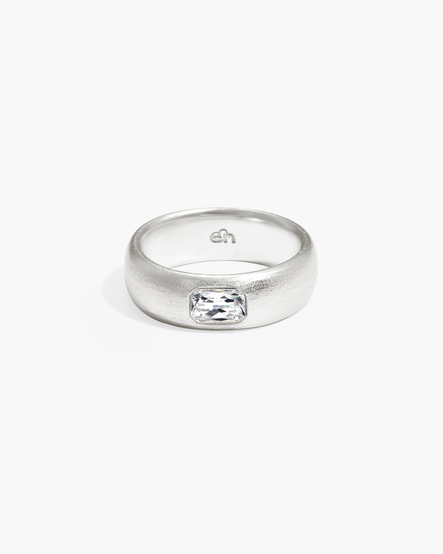 Hush Ring in Silver