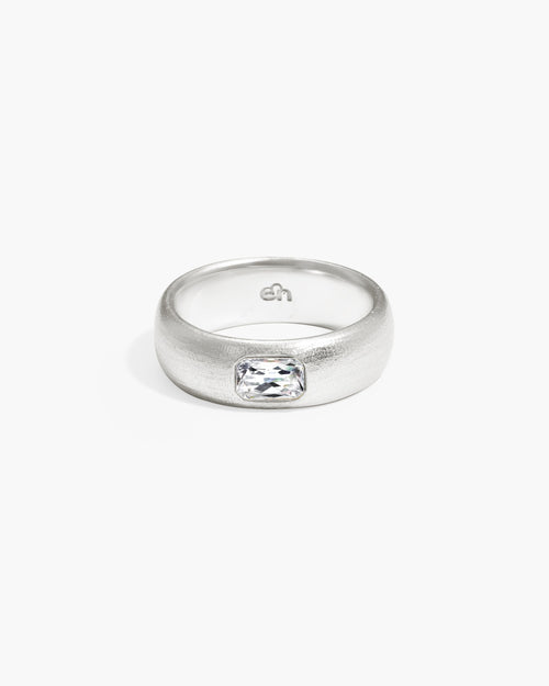 Hush Ring in Silver
