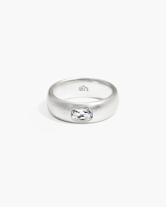 Hush Ring in Silver