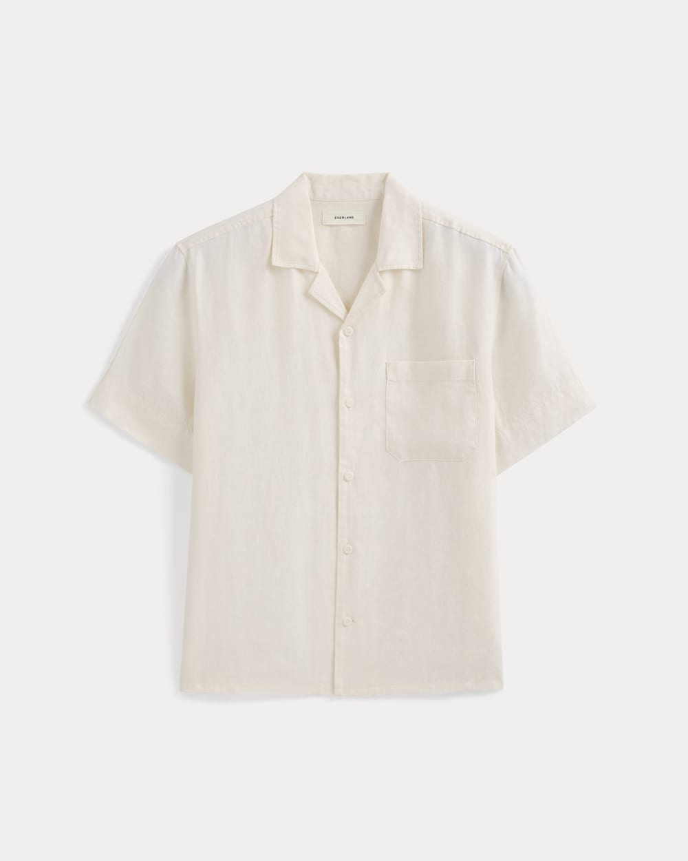 Linen Resort Shirt | Bone