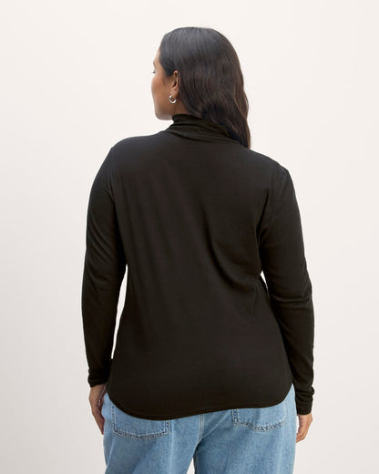 The Air Turtleneck | Black
