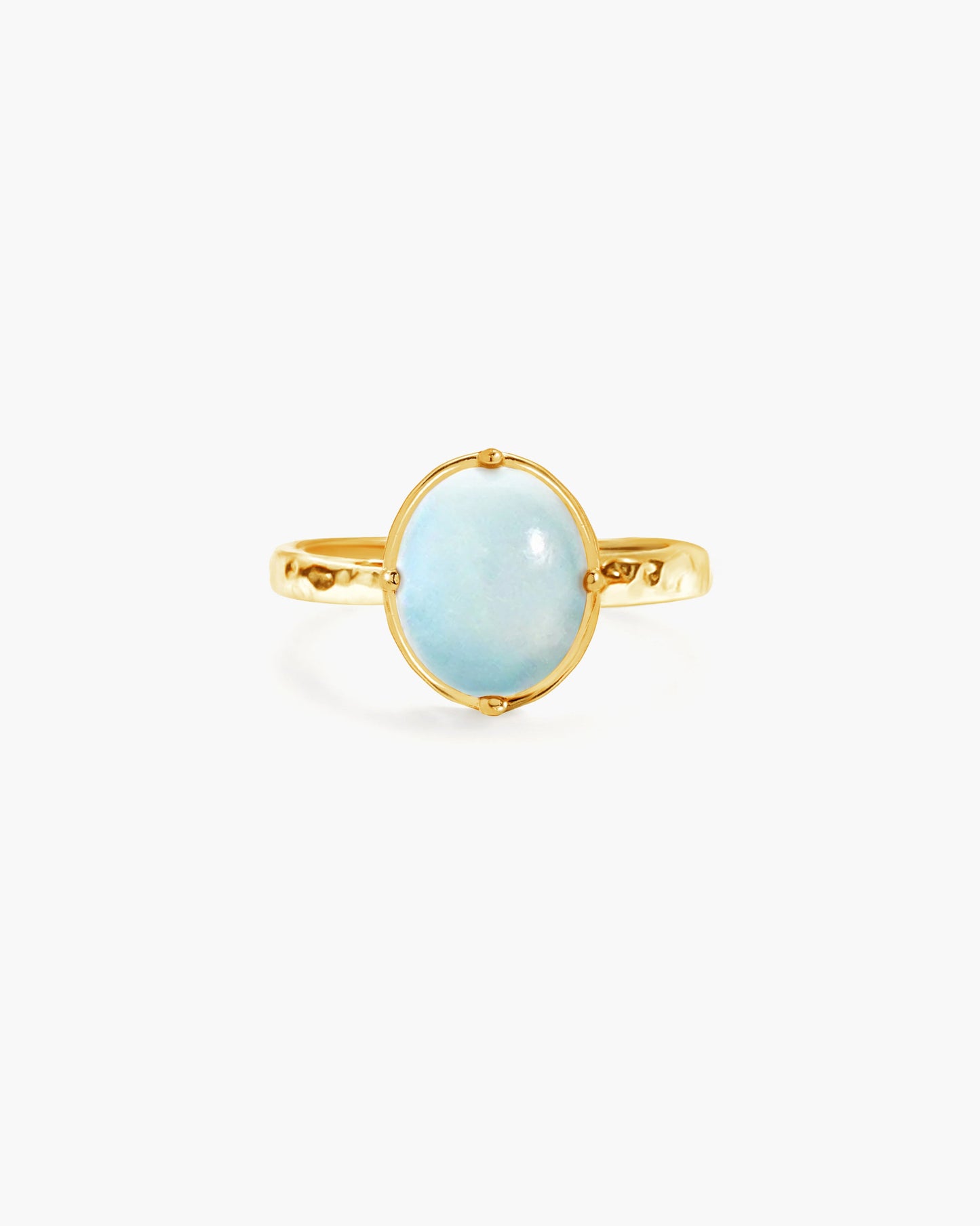 Aquamarine Ring in Silver