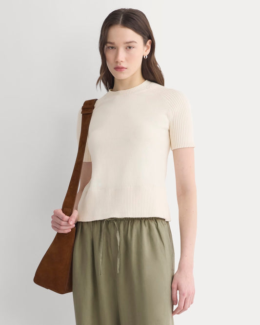 Short-Sleeve Crew in Everyday Cotton | Canvas