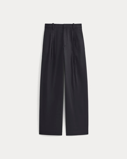 Tailored Drape Balloon Pant | Black