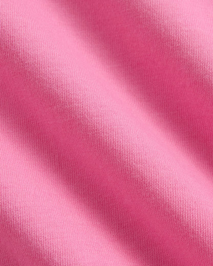 The Box-Cut Tee in Essential Cotton | Deep Pink  | No Pocket