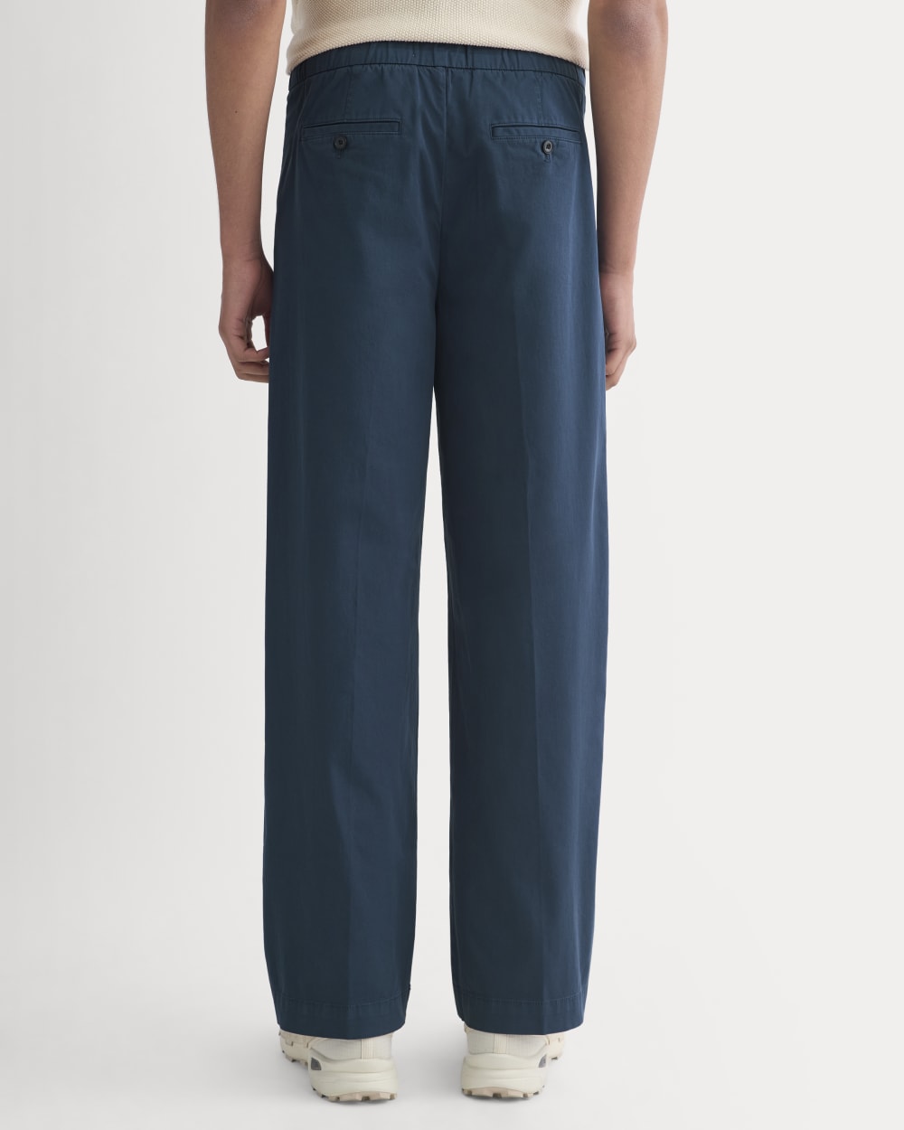 Pull-On Easy Trouser | Midnight Navy