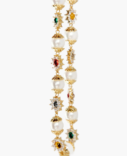 Daisy Pearl Necklace