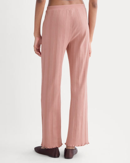 Lounge Rib Pant | Ash Rose