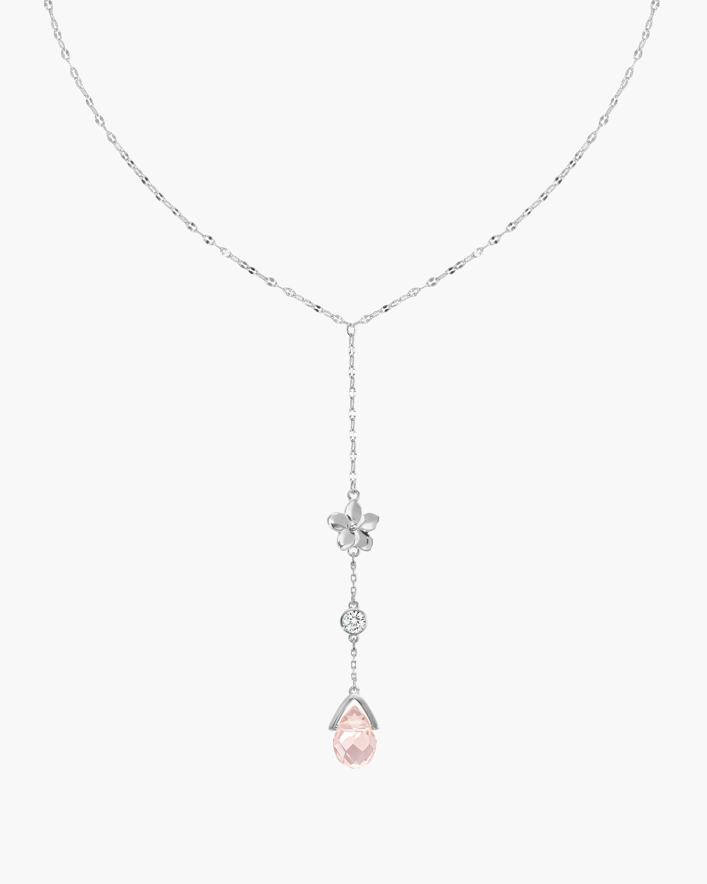 Petal Lariat Necklace