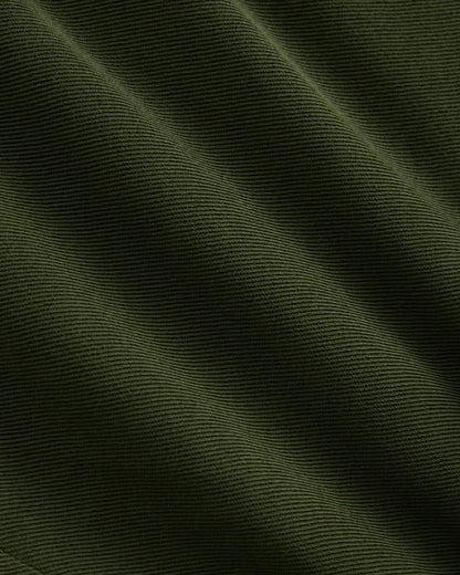 Relaxed Knit Utility Shirt | Dark Forest
