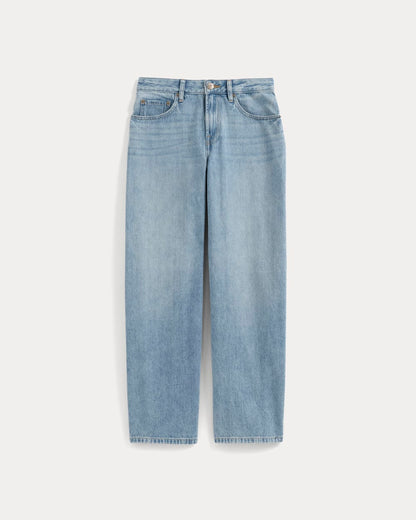 Loose Curve Jean | Light Indigo
