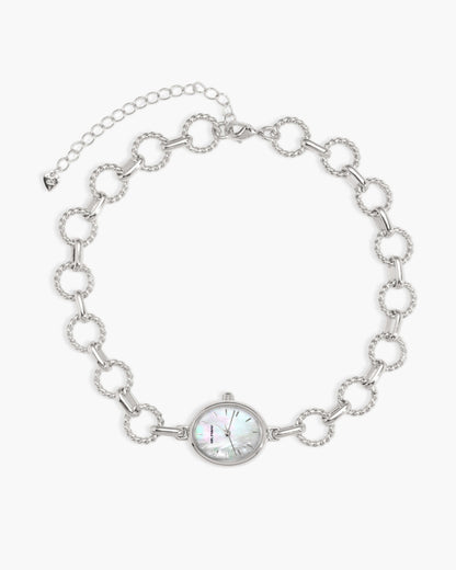 Golden Hour Choker in Silver