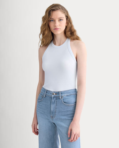 Luxe Rib Racerback Tank | Skywriting