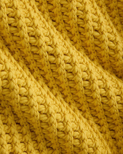 Open-Knit Crew in Elevated Cotton | Passion Fruit