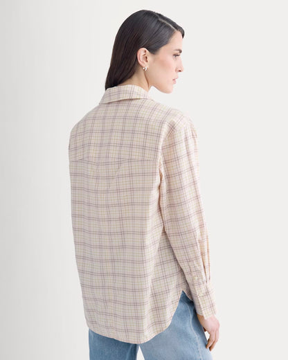 Everyday Shirt in Silky Cotton | Plaid