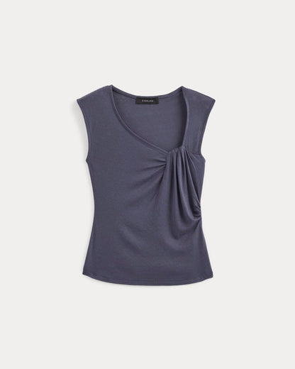 Asymmetrical Top in Butterluxe | Graystone