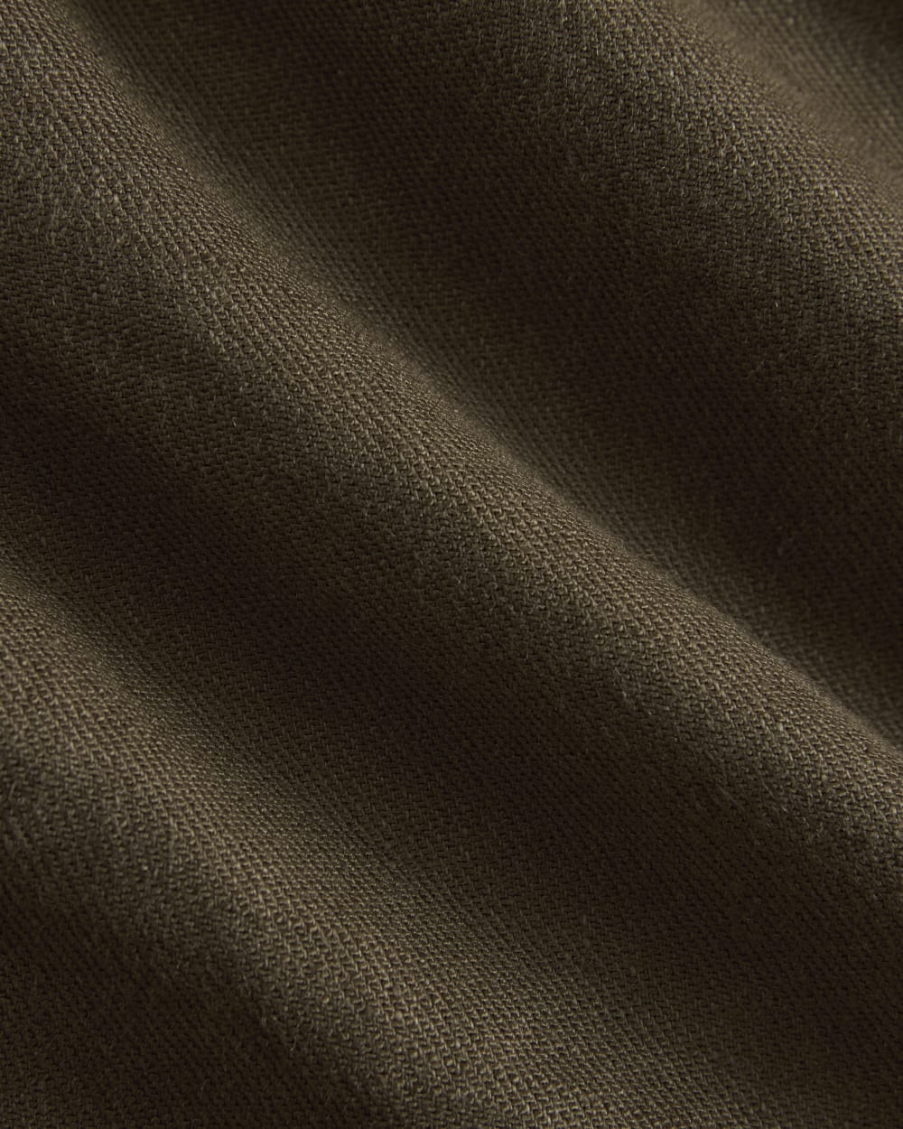 Long Vest in Stretch Linen | Beech