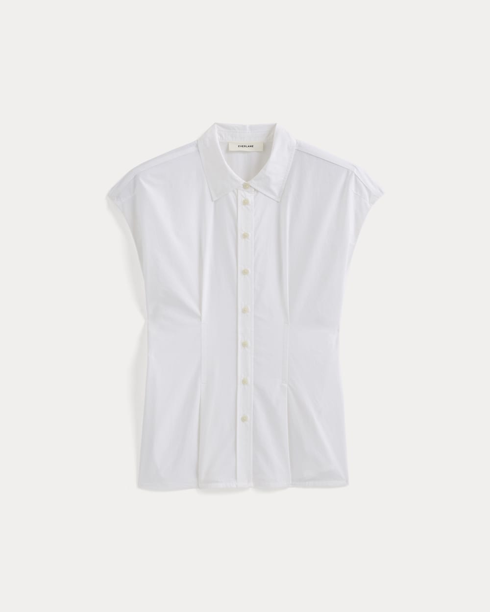Muscle Shirt in Lightweight Cotton | White
